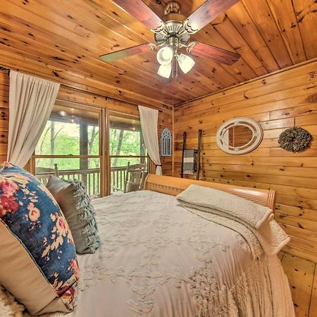 Peaceful Blue Ridge Cabin With Decks And Fire Pit Ngoại thất bức ảnh